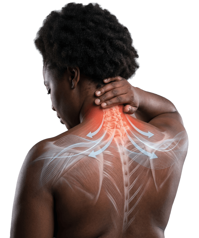 Neck and shoulder muscle relief